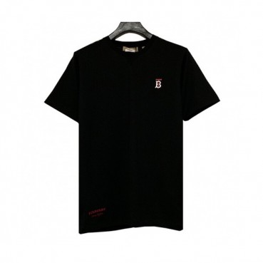 Burberry 2019 Mens Printing Logo Cotton Short Sleeved T-shirt 