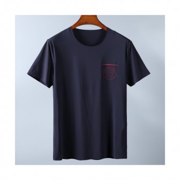 Versace 2019 Mens Logo Cotton Short Sleeved Tshirt - 베르사체 남성 로고 코튼 반팔티 Ver0204x.Size(m 