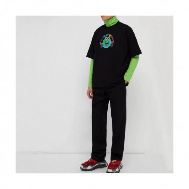 Balenciaga 2019 Mens You Are The World Printing Cotton Short Sleeved Tshirt - 발렌시아가 남성 영문 프린팅 코튼 반팔티 Bal0141x.Size(s 