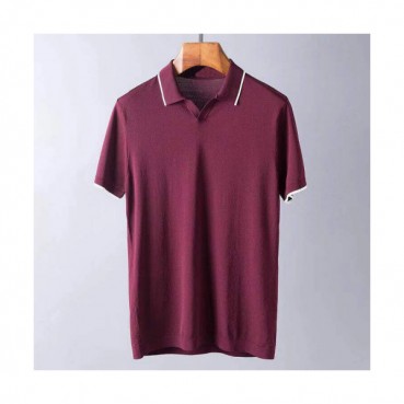Dior 2019 Mens Business Polo Cotton Short Sleeved T-shirt 