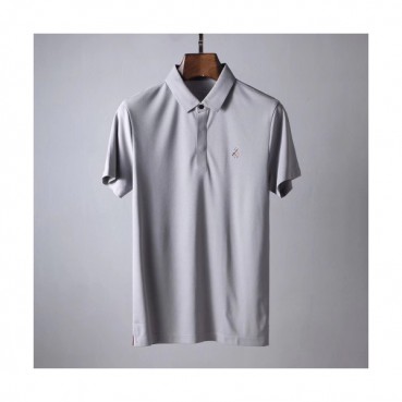 Burberry 2019 Mens Business Polo Cotton Short Sleeved T-shirt 