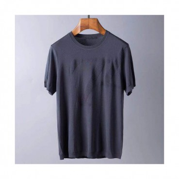 Ermenegildo Zegna  2019 Mens Business Short Sleeved T-shirt 