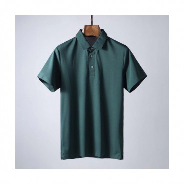 Burberry 2019 Mens Business Polo Cotton Short Sleeved T-shirt 