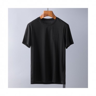 Givenchy 2019 Mens Crew - neck Cotton Short Sleeved T
