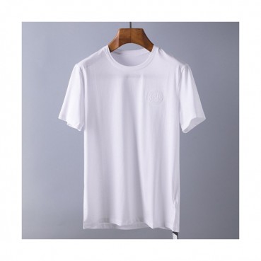 Fendi 2019 Mens Initial Logo Short Sleeved T-shirt 