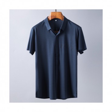 Emporio Armani 2019 Mens Business Cotton Short Sleeved Tshirt - 알마니 남성 비지니스 코튼 반팔티셔츠 Arm0165x.Size(m 