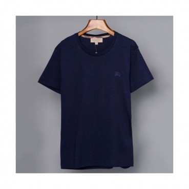 Burberry 2019 Mens Embroidery Logo Cotton Short Sleeved Tshirt - 버버리 남성 자수 로고 코튼 반팔티 Bur0590x.Size(m 