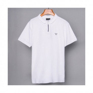Armani 2019 Mens Polo Cotton Short Sleeved Tshirt - 알마니 남성 신상 폴로 코튼 반팔티 Arm0154x.Size(m 