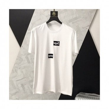 Supreme 2019 Mens Crew - neck Cotton Short Sleeved Tshirt 