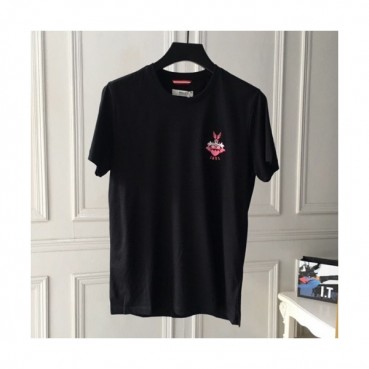 Bally 2019 Mens Crew -neck Cotton Short Sleeved T