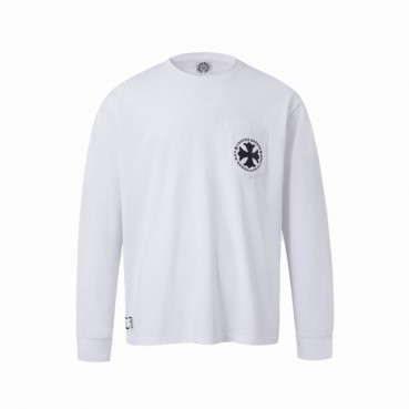 크롬하츠 남성 라운드 긴팔티 - Chrome Hearts Mens Round Tshirt 