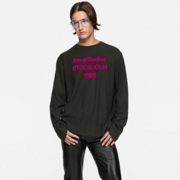 아크네 남성 라운드 긴팔티 - Acne Mens Round Tshirt 