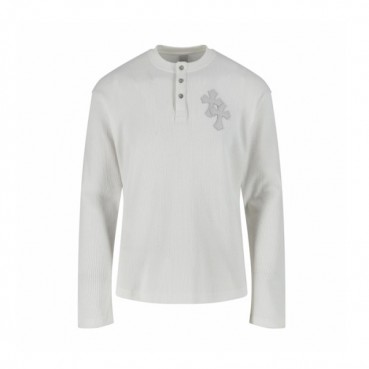 크롬하츠 남성 라운드 긴팔티 - Chrome Hearts Mens Round Tshirt 