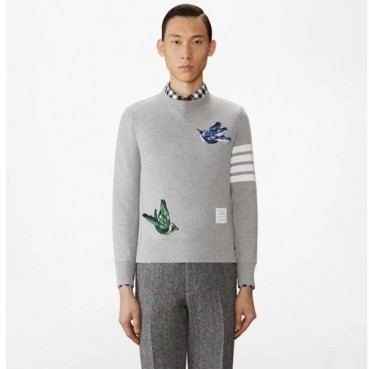 톰브라운 남성 라운드 맨투맨 - Thom Browne Mens Round Tshirts 