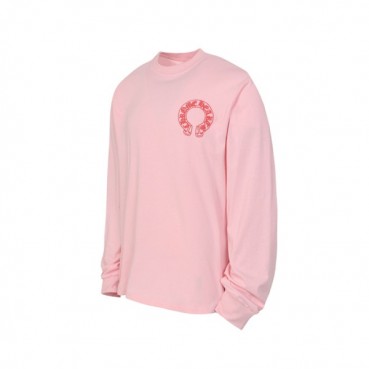 크롬하츠 남성 라운드 긴팔티 - Chrome Hearts Mens Round Tshirt 