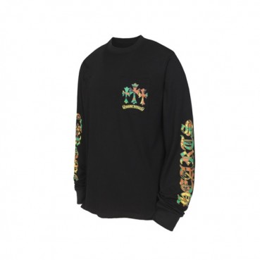크롬하츠 남성 라운드 긴팔티 - Chrome Hearts Mens Round Tshirt 