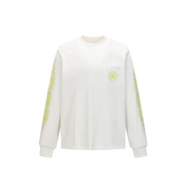 크롬하츠 남성 라운드 긴팔티 - Chrome Hearts Mens Round Tshirt 