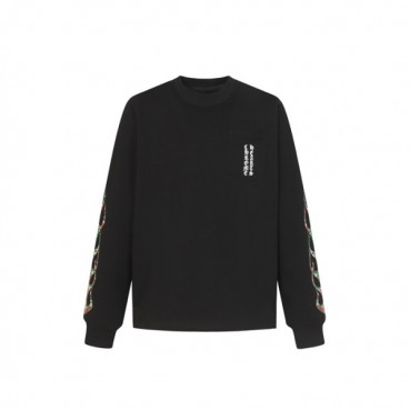크롬하츠 남성 라운드 긴팔티 - Chrome Hearts Mens Round Tshirt 