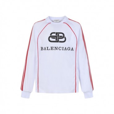 발렌시아가 남성 라운드 긴팔티 - Balenciaga Mens Round Tshirt 
