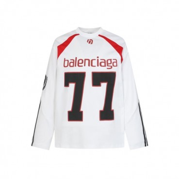 발렌시아가 남성 라운드 긴팔티 - Balenciaga Mens Round Tshirt 