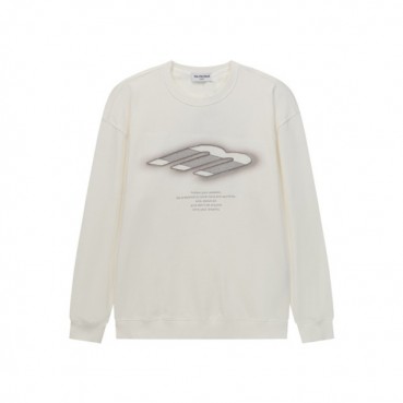 발렌시아가 남성 라운드 긴팔티 - Balenciaga Mens Round Tshirt 