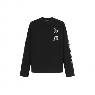 크롬하츠 남성 라운드 긴팔티 - Chrome Hearts Mens Round Tshirt 