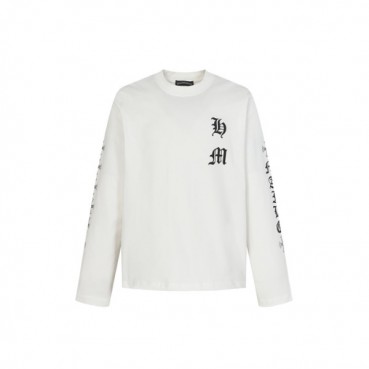 크롬하츠 남성 라운드 긴팔티 - Chrome Hearts Mens Round Tshirt 