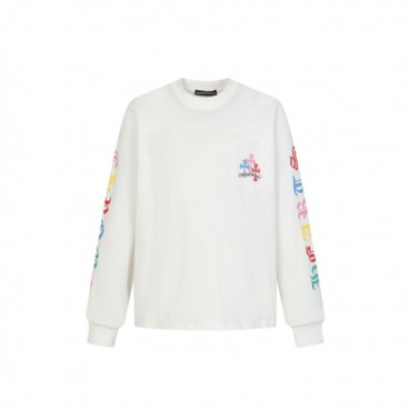 크롬하츠 남성 라운드 긴팔티 - Chrome Hearts Mens Round Tshirt 