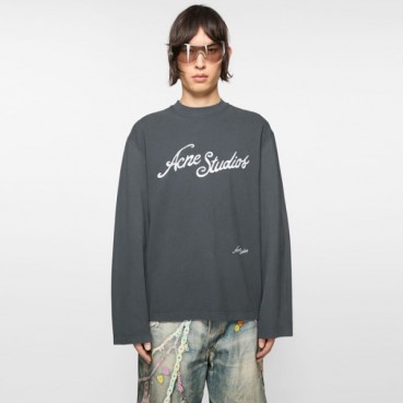 아크네 남성 크루넥 긴팔티 - Acne Mens Round Tshirt 