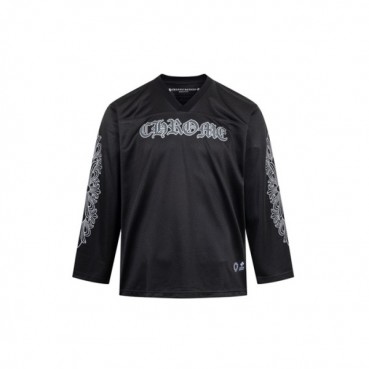 크롬하츠 남성 브이넥 긴팔티 - Chrome Hearts Mens V