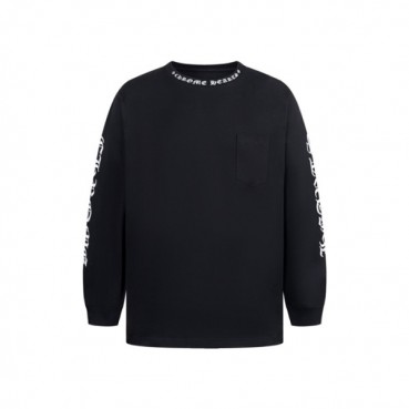 크롬하츠 남성 라운드 긴팔티 - Chrome Hearts Mens Round Tshirt 