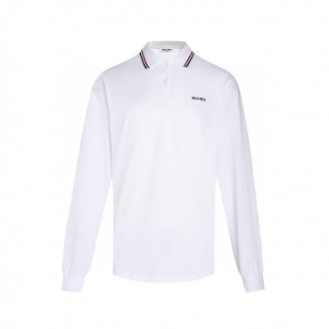 미우미우 남성 폴로 긴팔티 - Miumiu Mens Polo Tshirt 