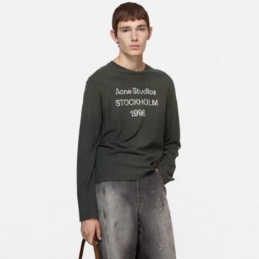 아크네 남성 크루넥 긴팔티 - Acne Mens Round Tshirt 