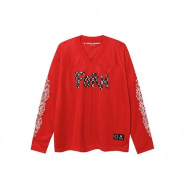 크롬하츠 남성 브이넥 긴팔티 - Chrome Hearts Mens V