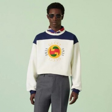 구찌 남성 라운드 긴팔티 - Gucci Mens Round Tshirt 
