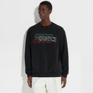구찌 남성 라운드 긴팔티 - Gucci Mens Round Tshirt 