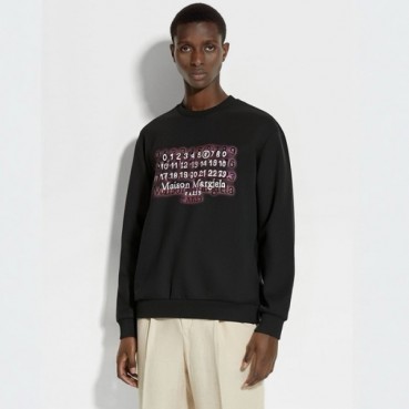 메종 마르지엘라 남성 라운드 맨투맨 - Maison Margiela Mens Round Tshirt 