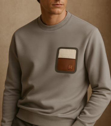 에르메스 남성 라운드 맨투맨 - Hermes Mens Round Tshirt 