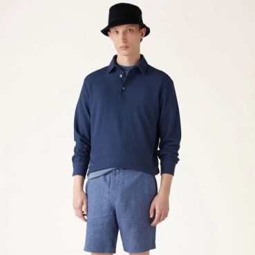 로로피아나 남성 폴로 긴팔티 - Loro Piana Mens Polo Tshirt 