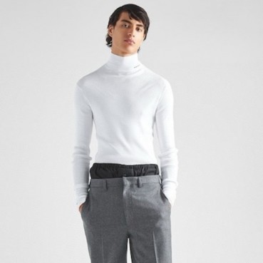 프라다 남성 터틀넥 긴팔티 - Prada Mens Turtleneck Tshirt 