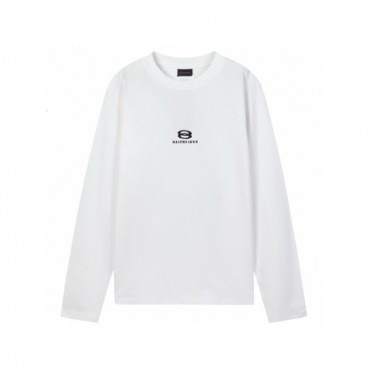 발렌시아가 남성 라운드 긴팔티 - Balenciaga Mens Round Tshirt 