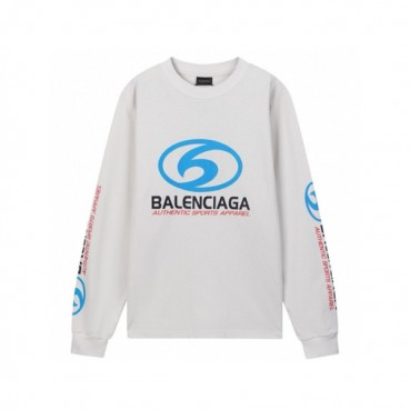 발렌시아가 남성 라운드 긴팔티 - Balenciaga Mens Round Tshirt 