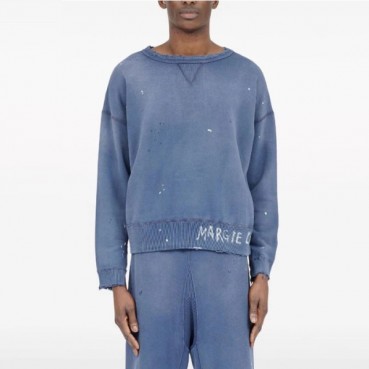 메종 마르지엘라 남성 라운드 맨투맨 - Maison Margiela Mens Round Tshirt 