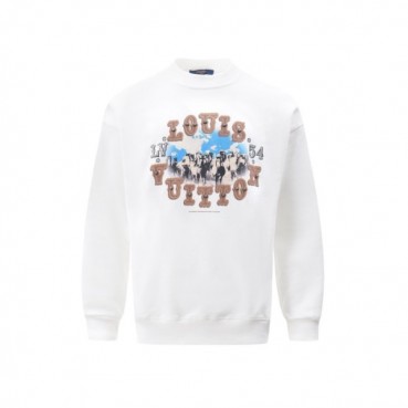 루이비통 남성 라운드 맨투맨 - Louis vuitton Mens Round Tshirt 