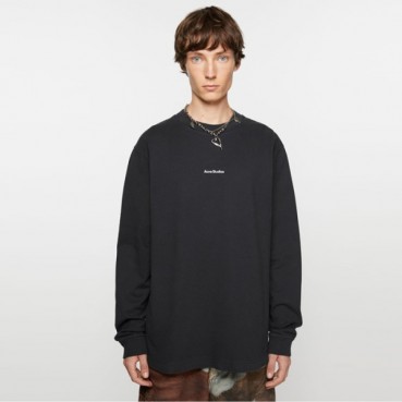 아크네 남성 크루넥 긴팔티 - Acne Mens Round Tshirt 