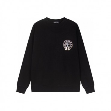 크롬하츠 남성 라운드 긴팔티 - Chrome Hearts Mens Round Tshirt 