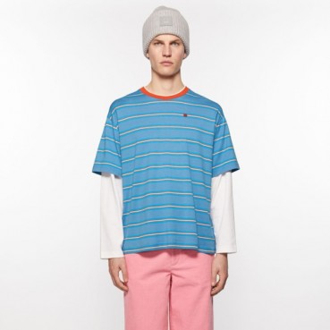 아크네 남성 크루넥 긴팔티 - Acne Mens Round Tshirt 