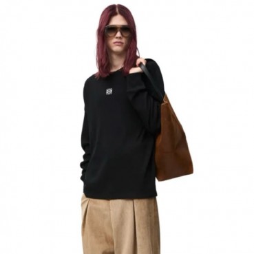 로에베 남성 라운드 긴팔티 - Loewe Mens Round Tshirt 