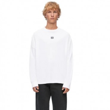 로에베 남성 라운드 긴팔티 - Loewe Mens Round Tshirt 