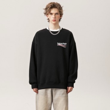 발렌시아가 남성 라운드 맨투맨 - Balenciaga Mens Round Tshirt 